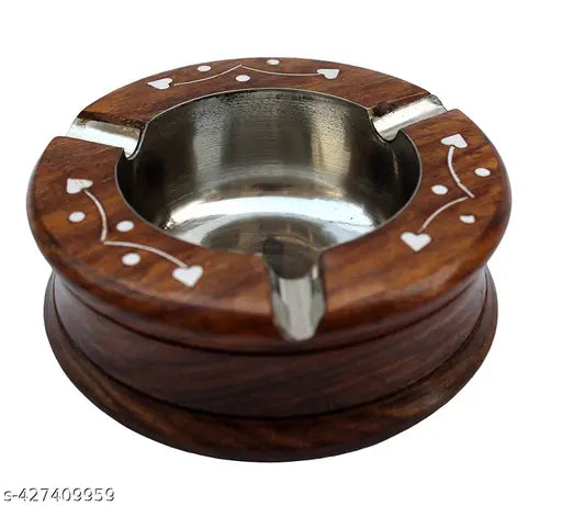 Ashtray With Cigarette Holder