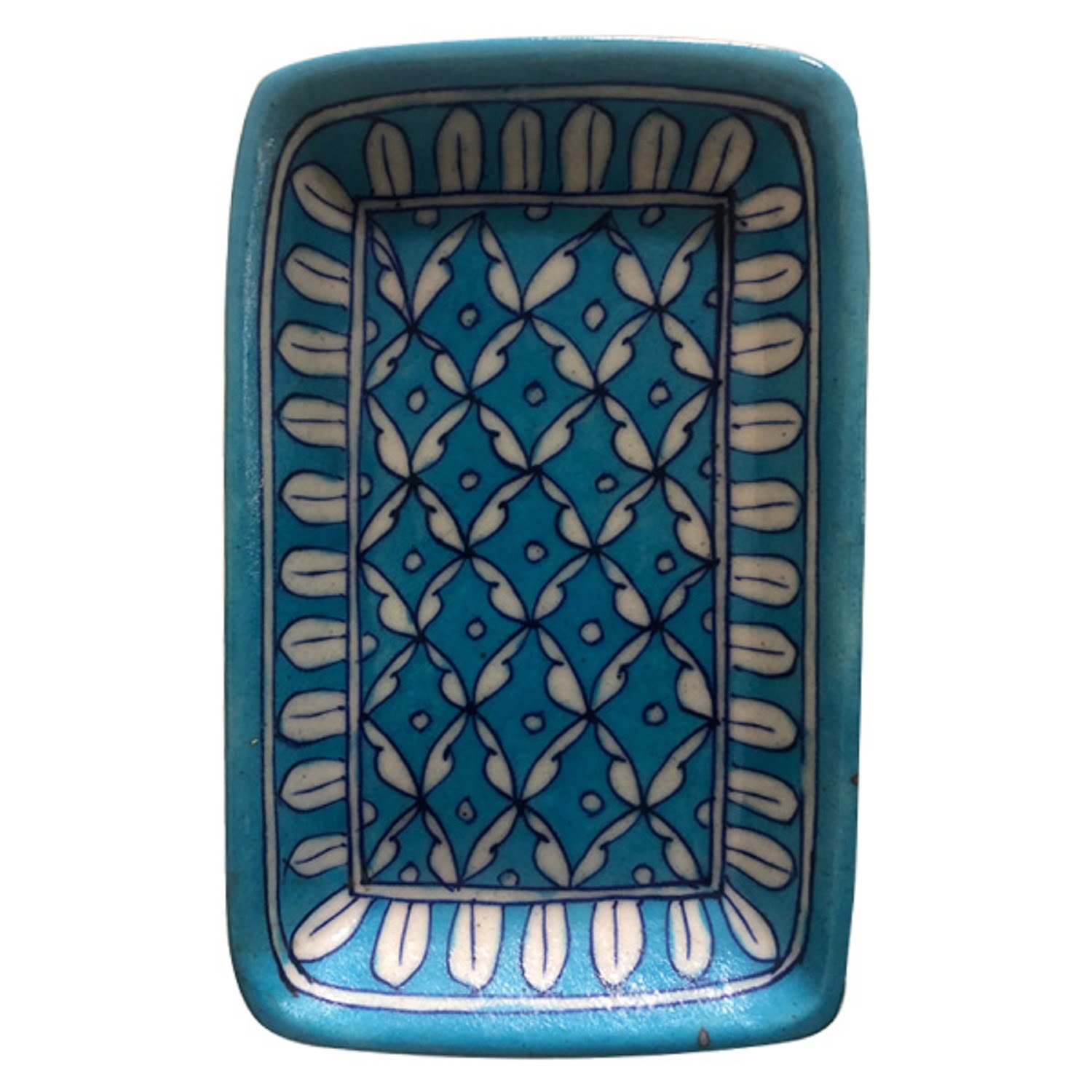 Blue Pottery Tray