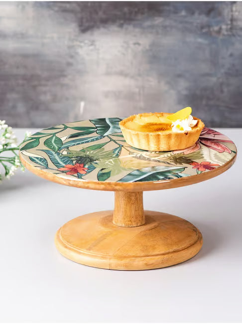 Coral Bloom Cake Stand