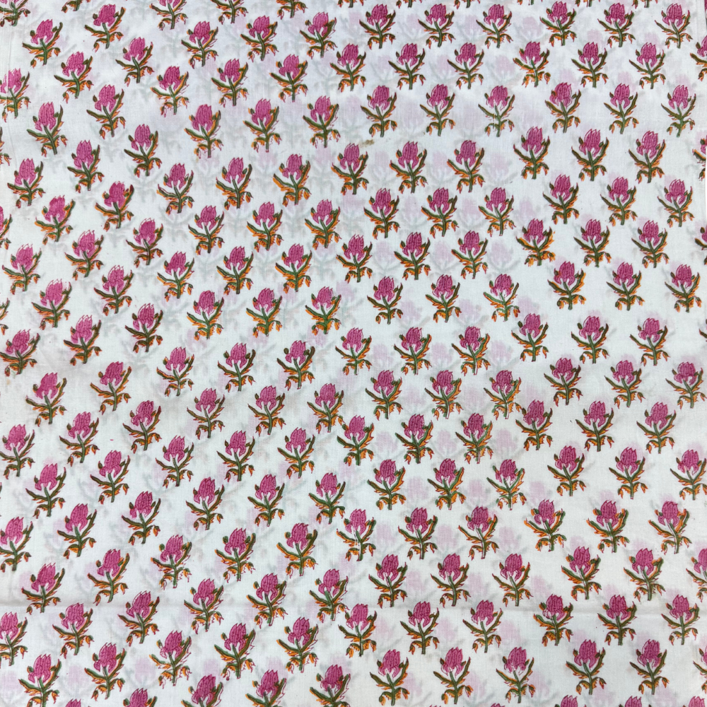 Hand Block Blossom Trail