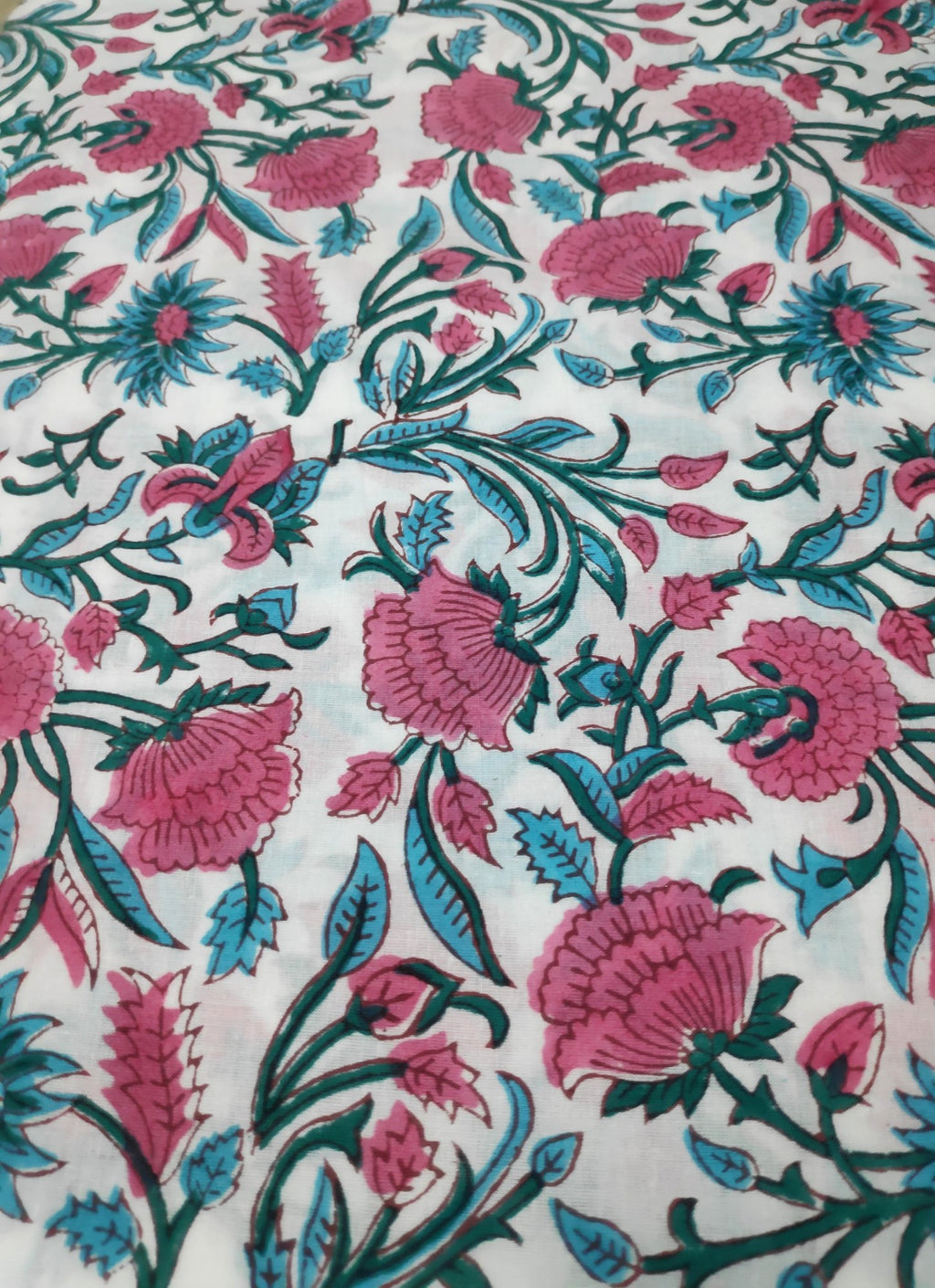 Hand Block Blossom Trail