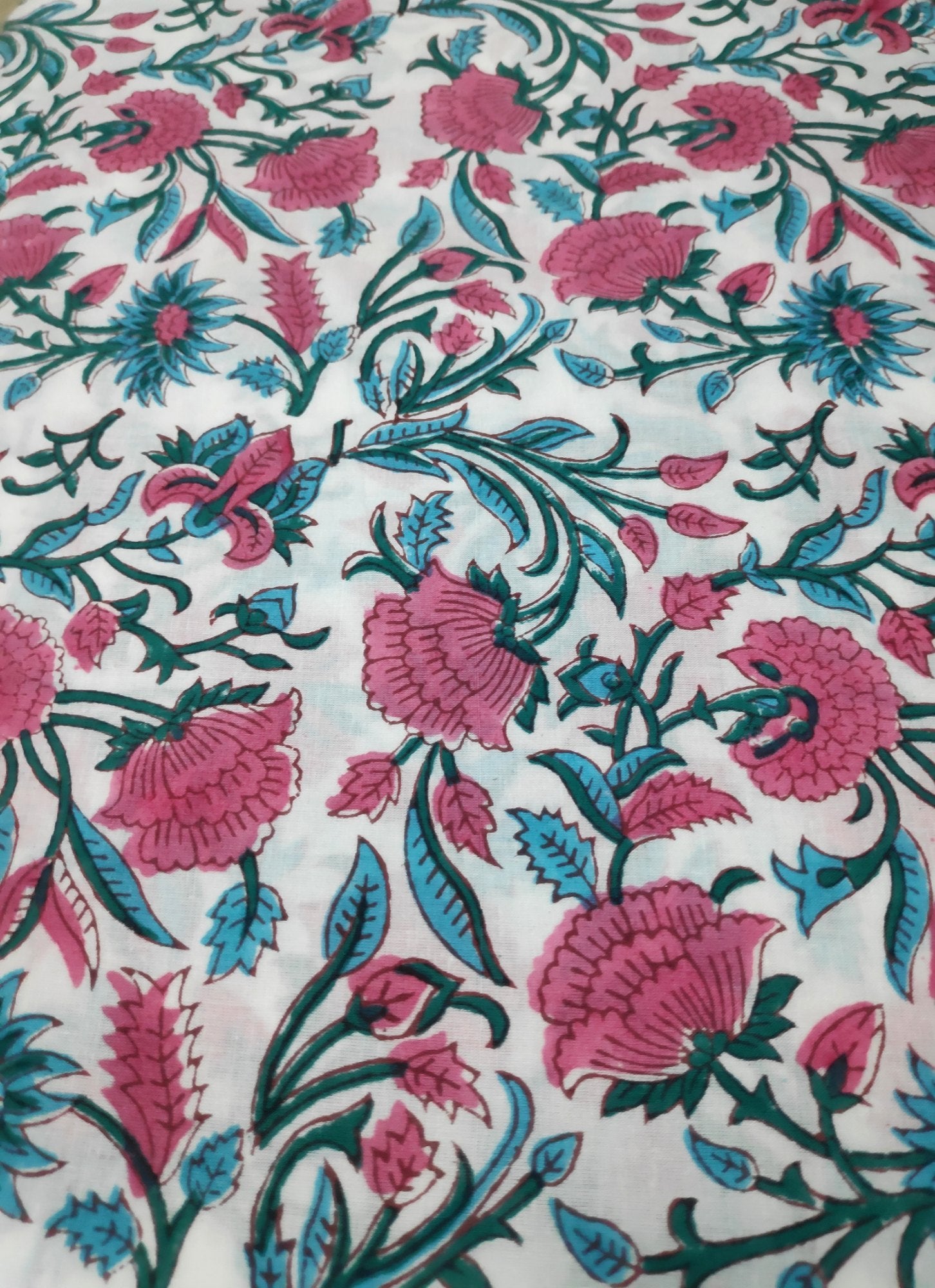 Hand Block Blossom Trail