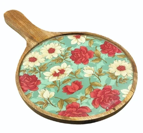 Coral Bloom Pizza Platter